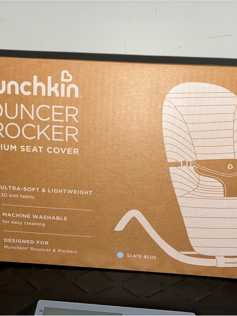 Munchkin Slate Blue Replacement Seat Cover
